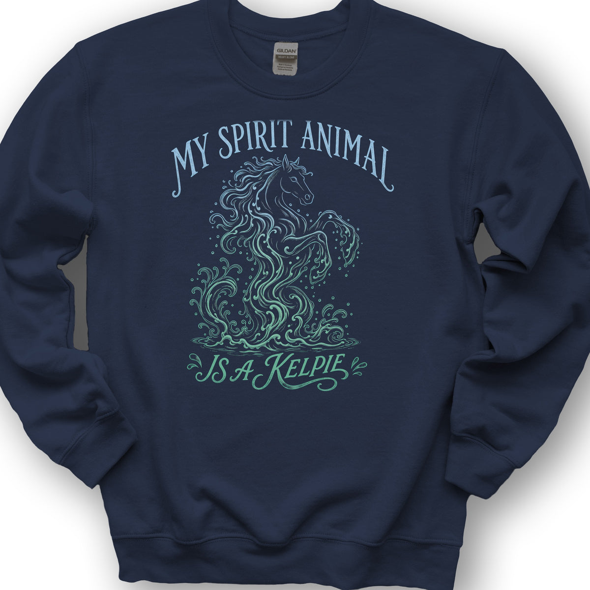 Spirit Animal Kelpie Sweatshirt - Navy