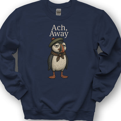 Ach, Away Puffin Sweatshirt - Navy