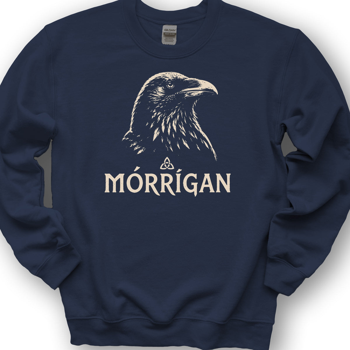 Mórrígan Crow Sweatshirt - Navy