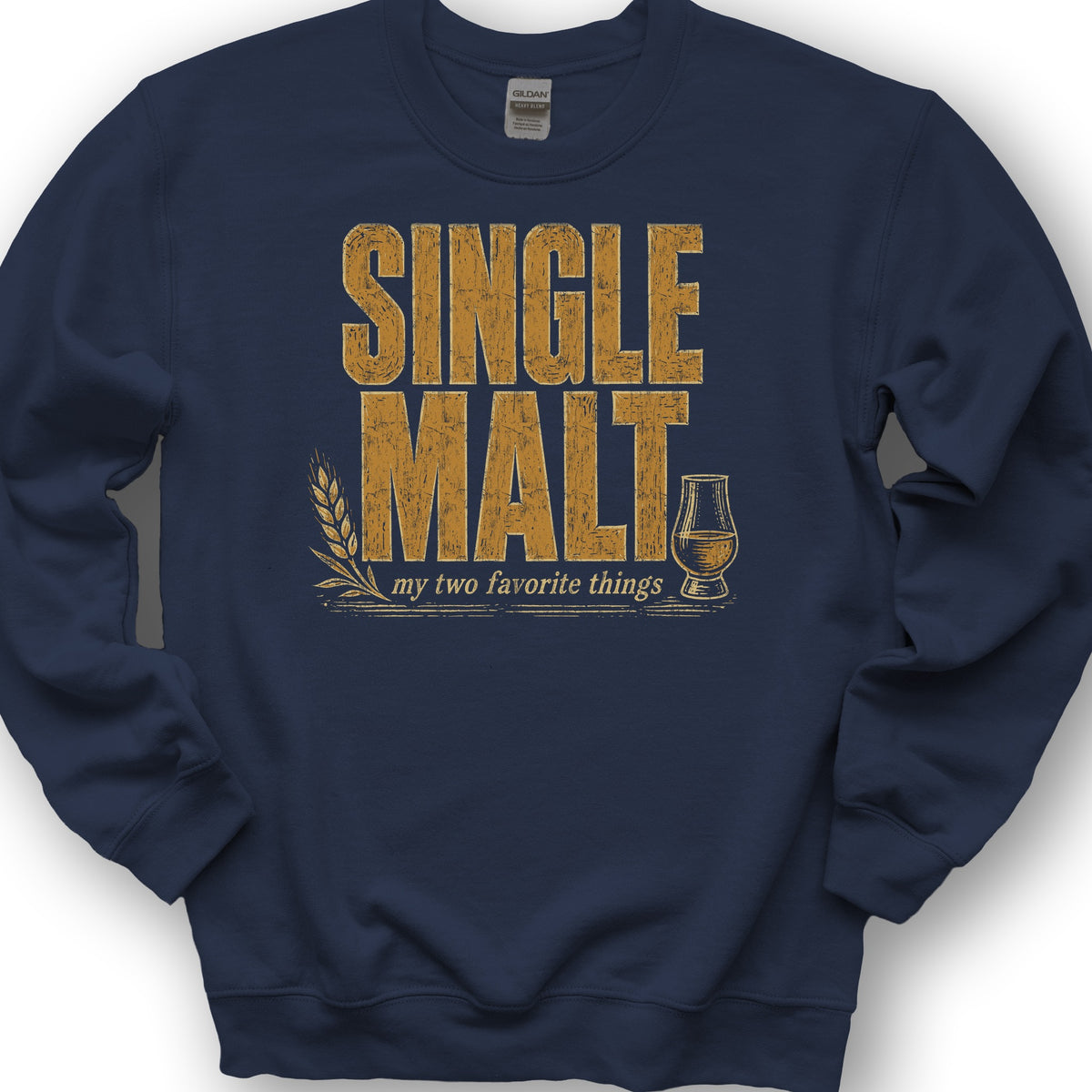 Single Malt My Two Sweatshirt - Navy