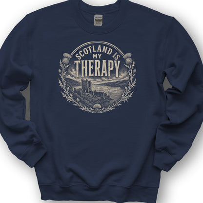 Scotland Is My Therapy Sweatshirt