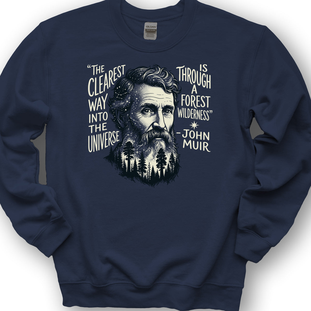 John Muir Universe Sweatshirt - Navy