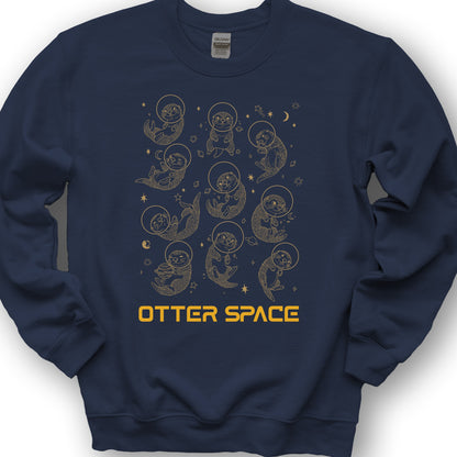 Otter Space Sweatshirt - Navy