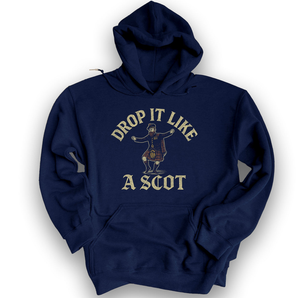 Drop It Like a Scot Hoodie - Navy