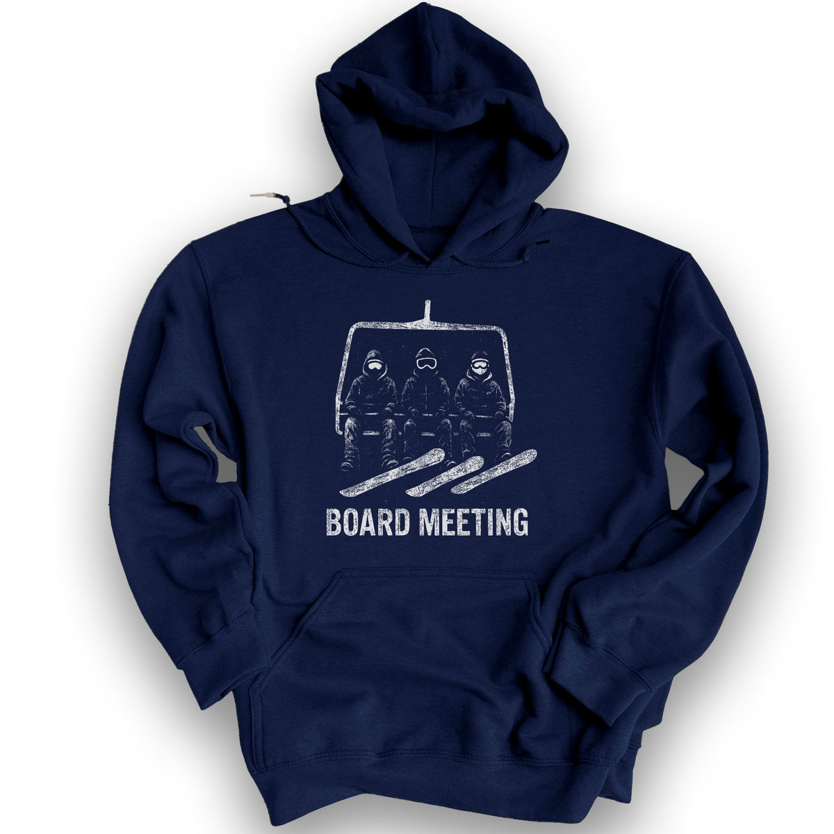Snowboard "Board Meeting" Hoodie - Navy