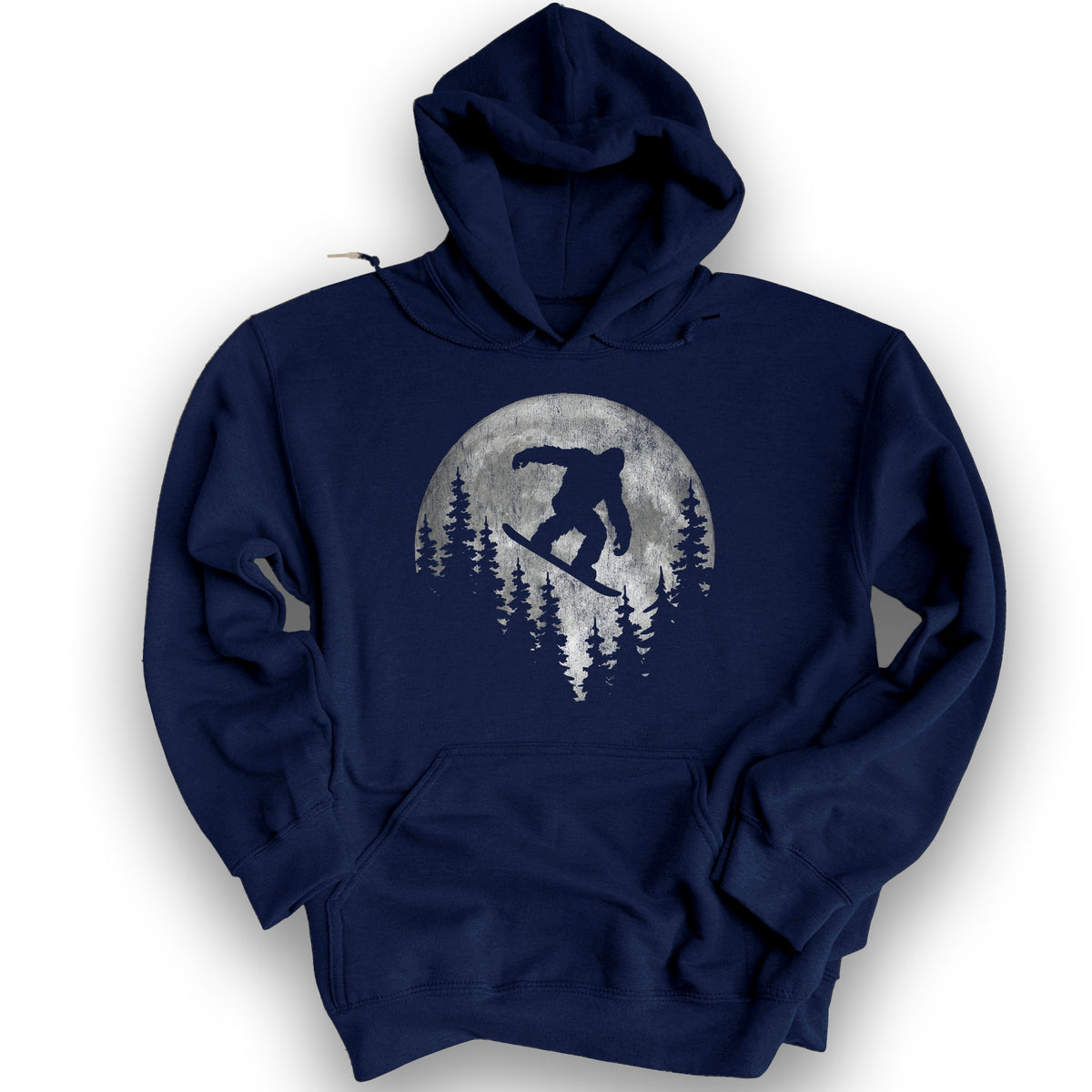 Bigfoot Snowboard Hoodie - Navy