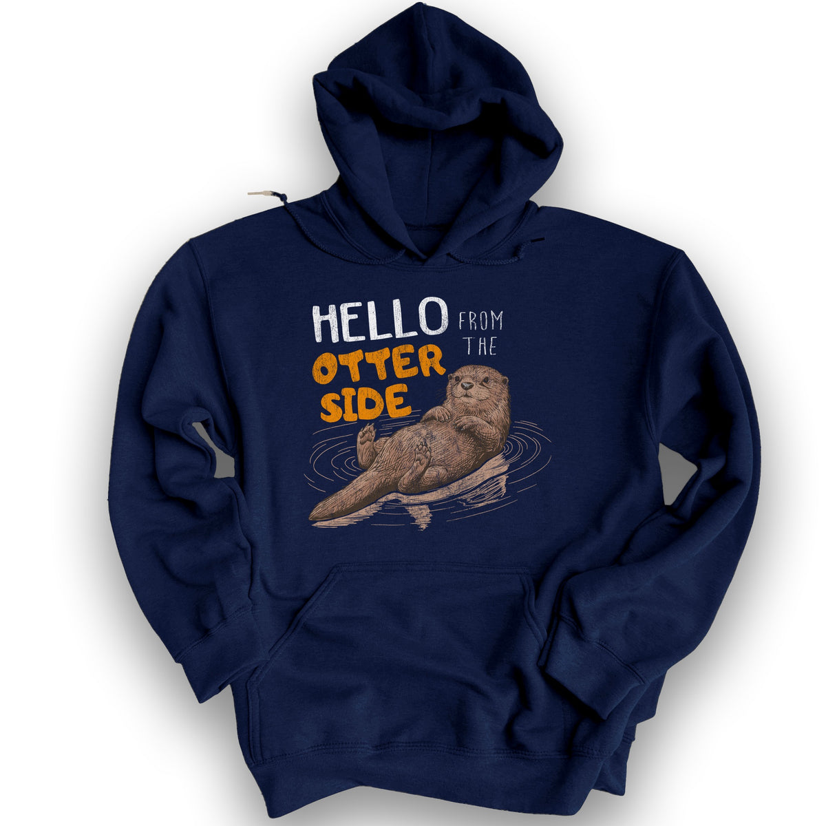Hello From the Otter Side Hoodie - Navy