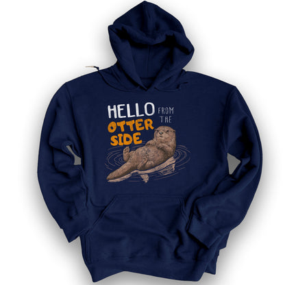 Hello From the Otter Side Hoodie - Navy