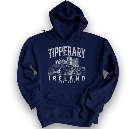 Tipperary Ireland Vintage Hoodie - Navy