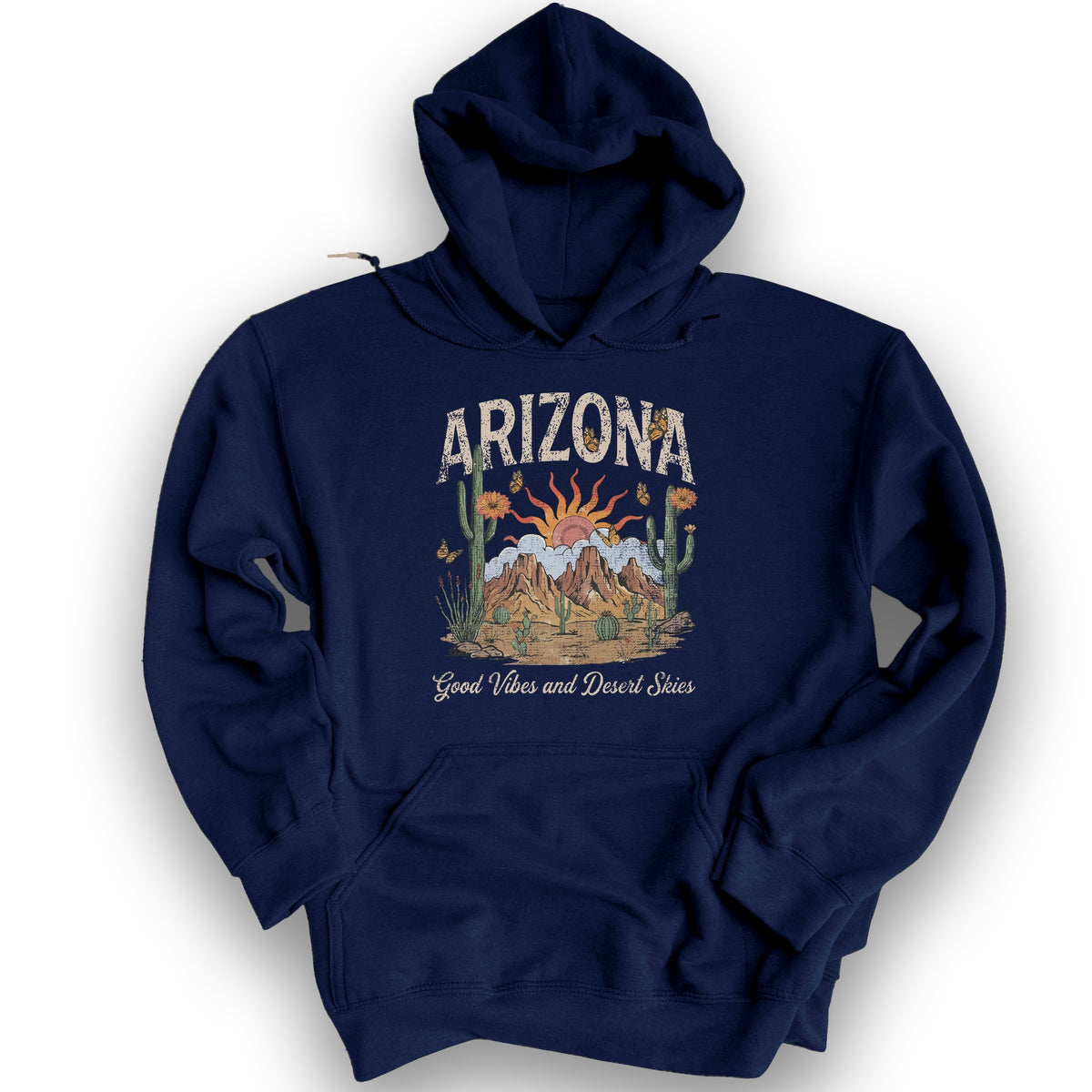 Arizona Good Vibes Hoodie - Navy