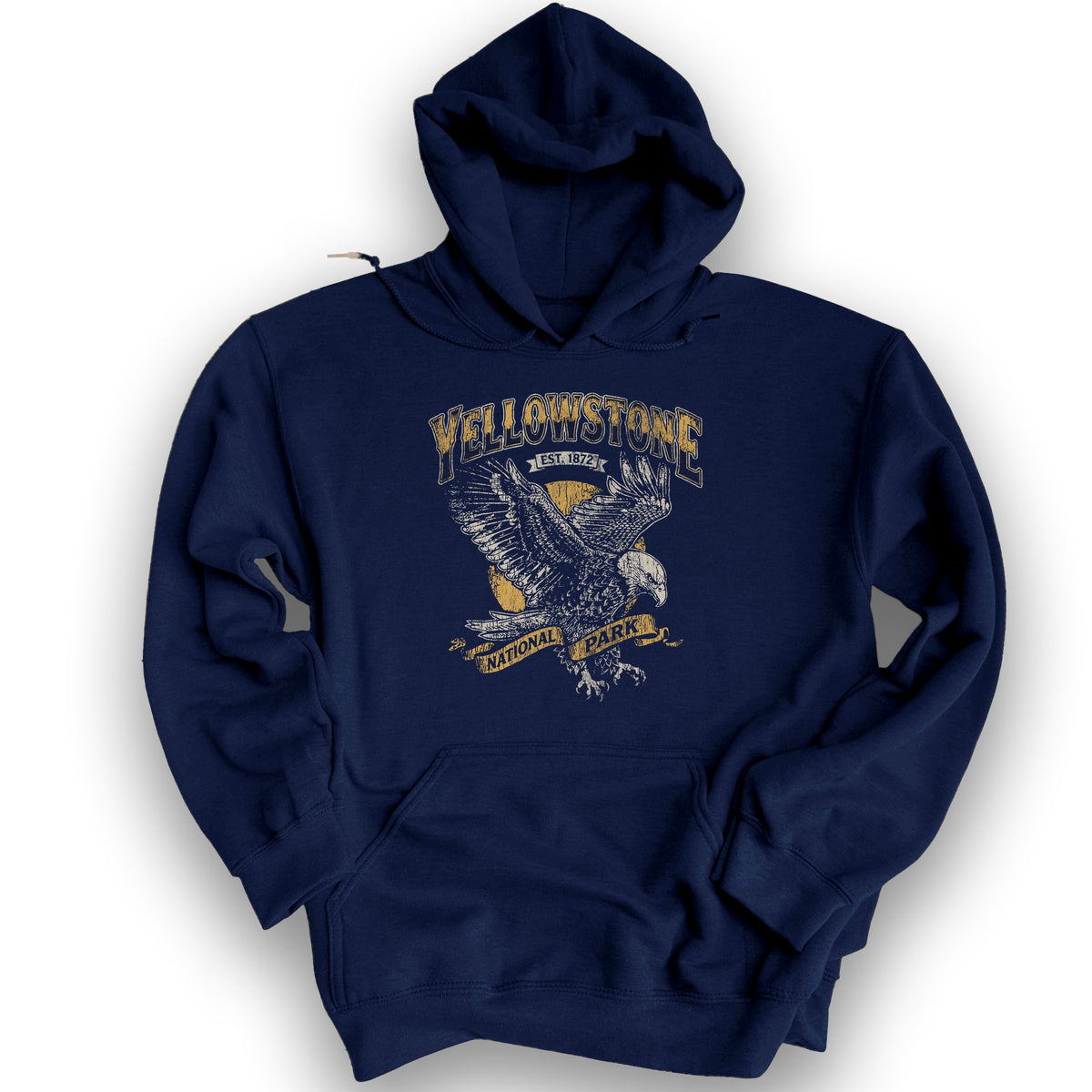 Yellowstone Eagle Hoodie - Navy