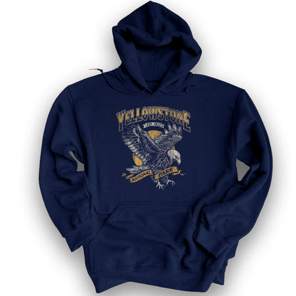 Yellowstone Eagle Hoodie - Navy