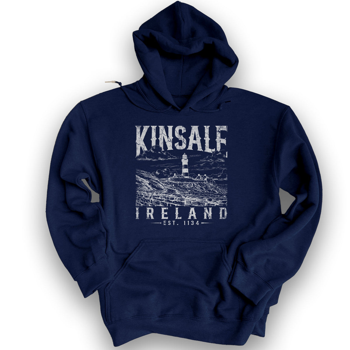 Kinsale Ireland Hoodie - Navy