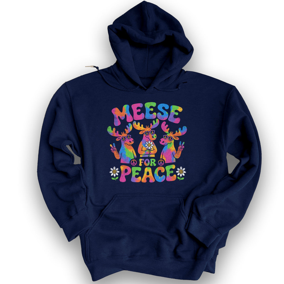 Mease For Peace Hoodie - Navy