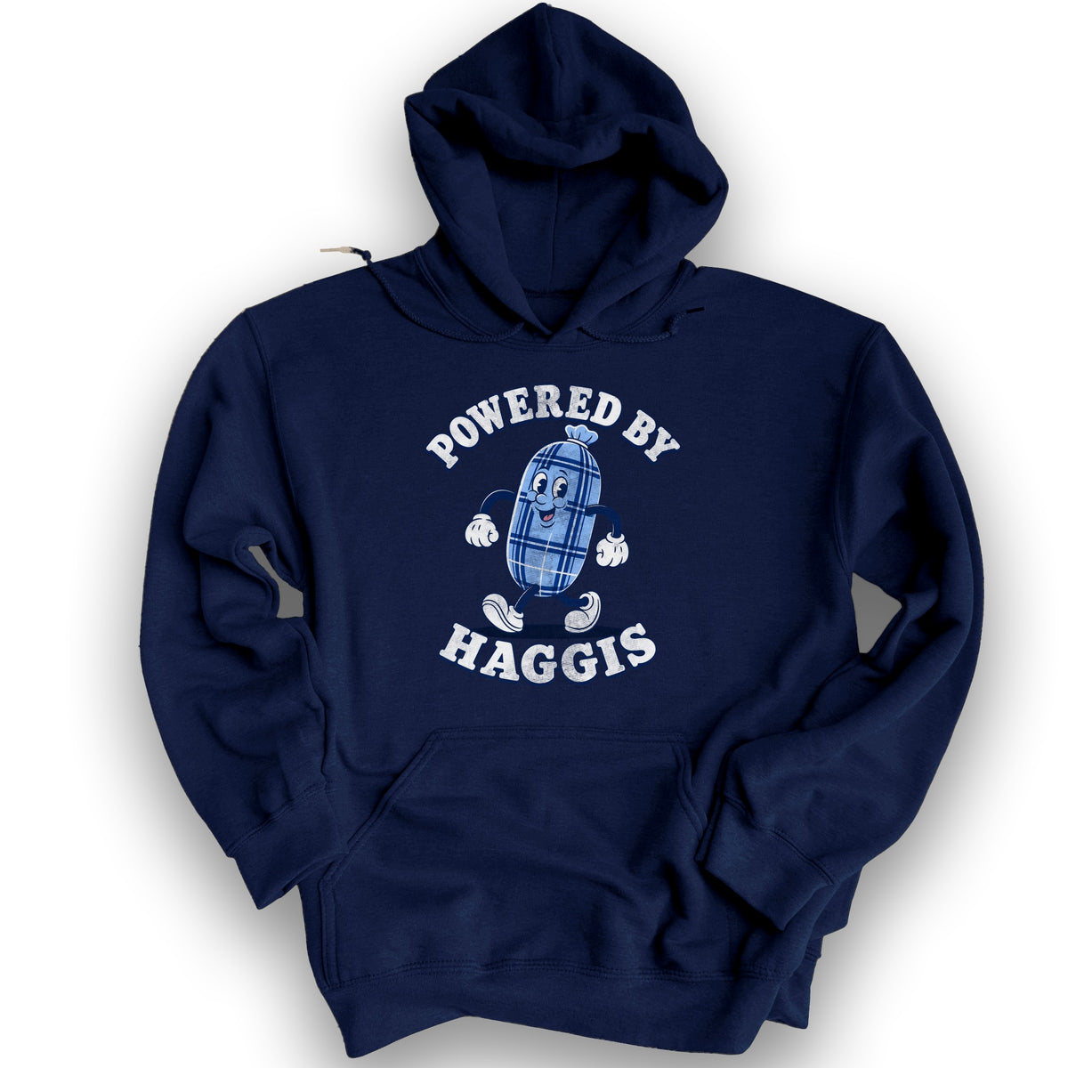 Powered By Haggis Hoodie - Navy