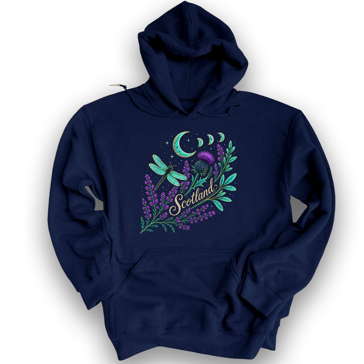 Scotland Mystic Glow Hoodie - Navy