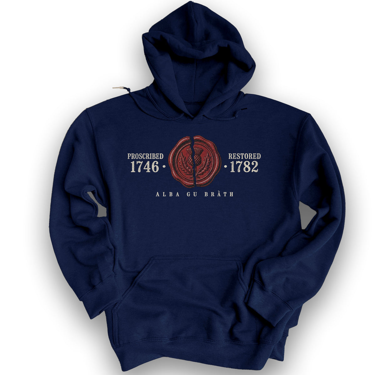 1746 Remembered Seal Hoodie - Navy