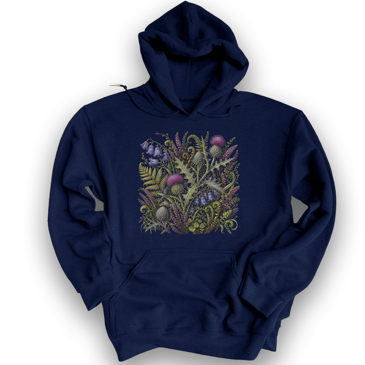 Wild Thistles Hoodie - Navy