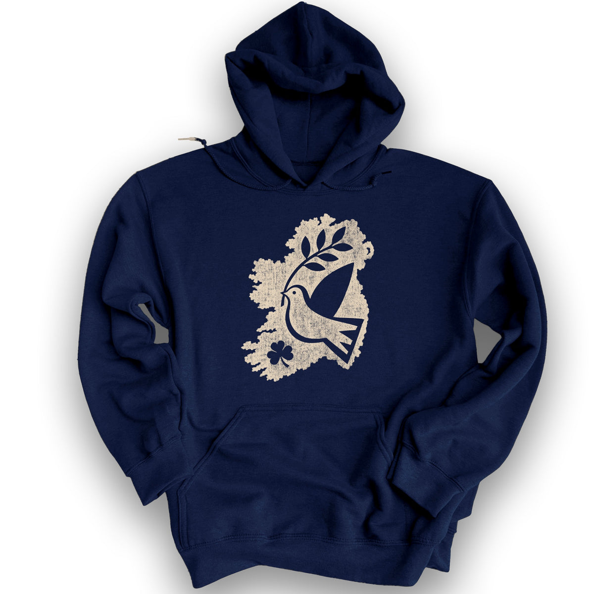 Éire Olive Branch Hoodie - Navy