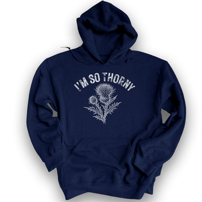 I'm So Thorny Hoodie - Navy