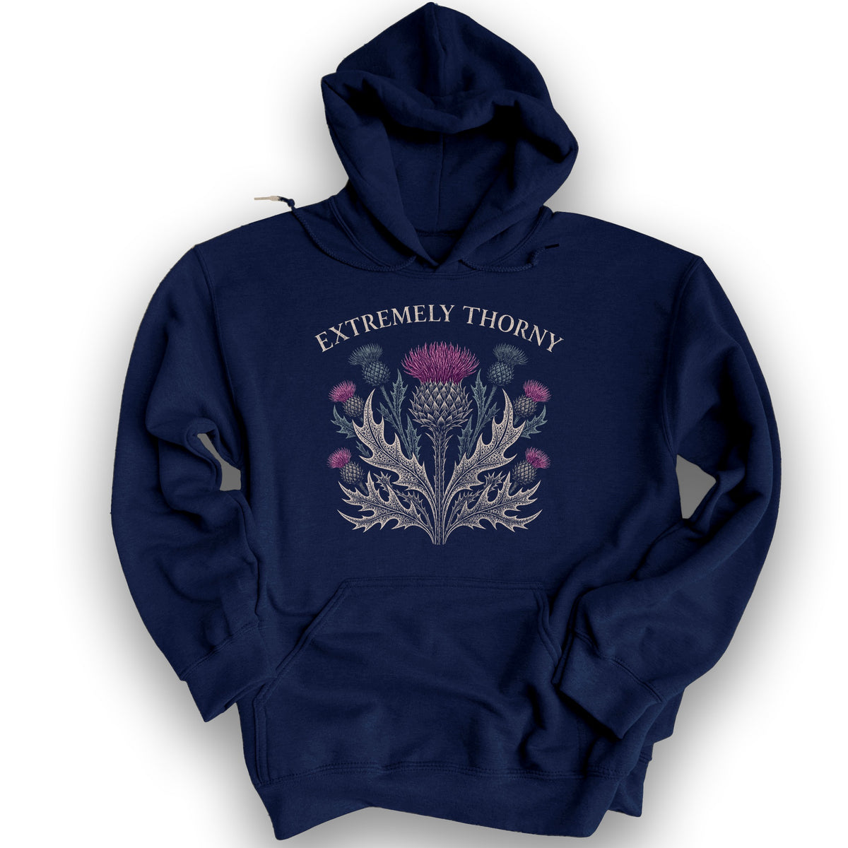 Extremely Thorny Hoodie - Navy
