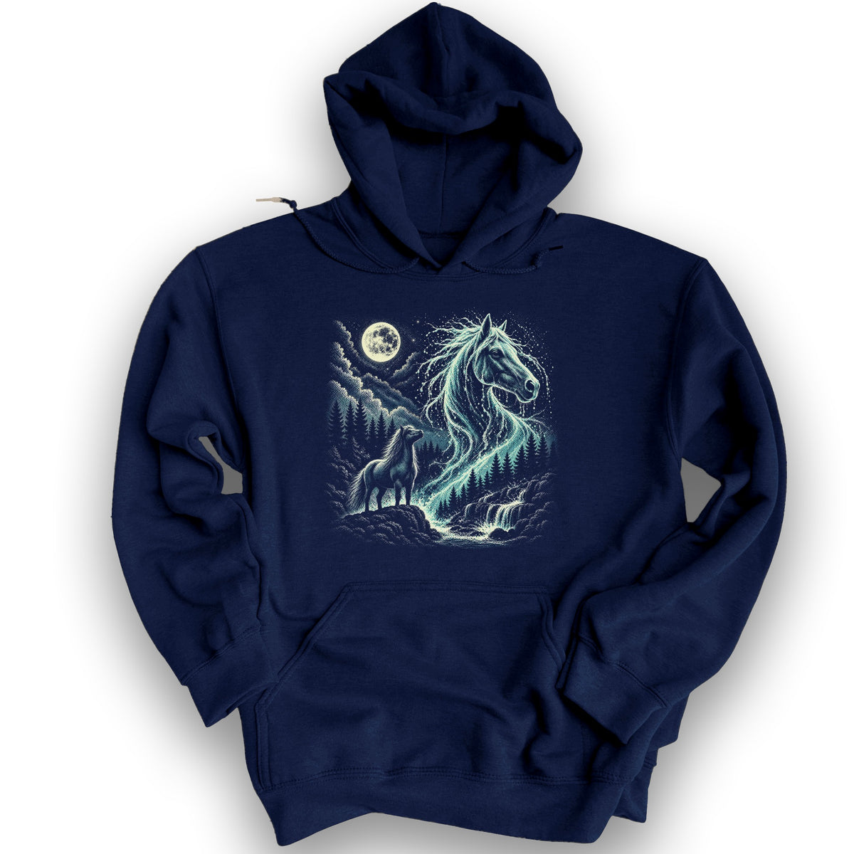 Kelpie 90's Throwback Hoodie - Navy