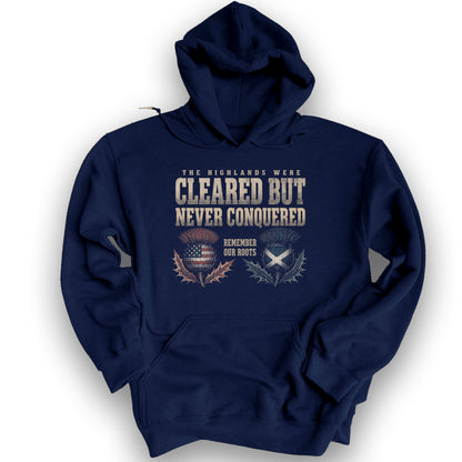 Highlands Were Cleared Hoodie - Navy