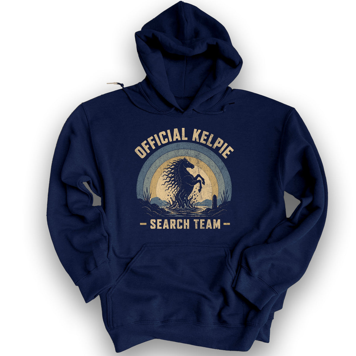 Kelpie Search Team Hoodie - Navy
