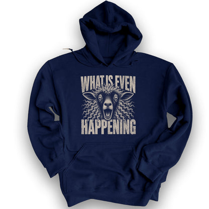 Sheep Happening Hoodie - Navy