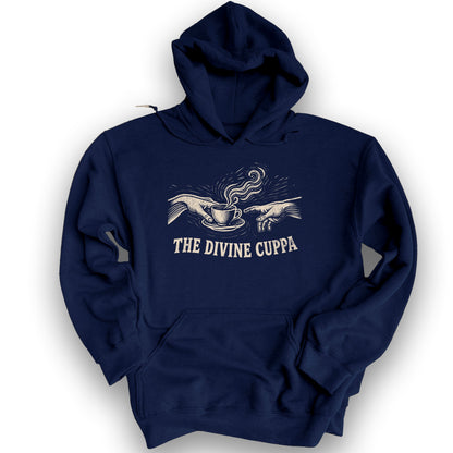 The Divine Cuppa Hoodie - Navy