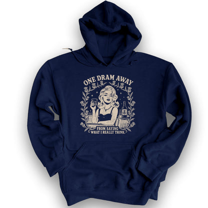 One Dram Away Hoodie - Navy