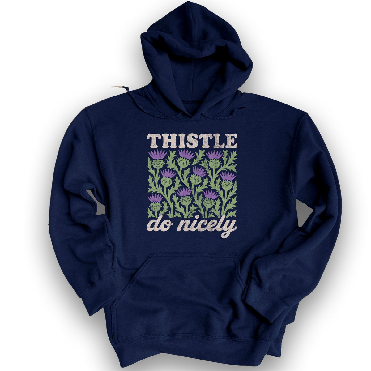 Thistle Do Nicely Hoodie - Navy