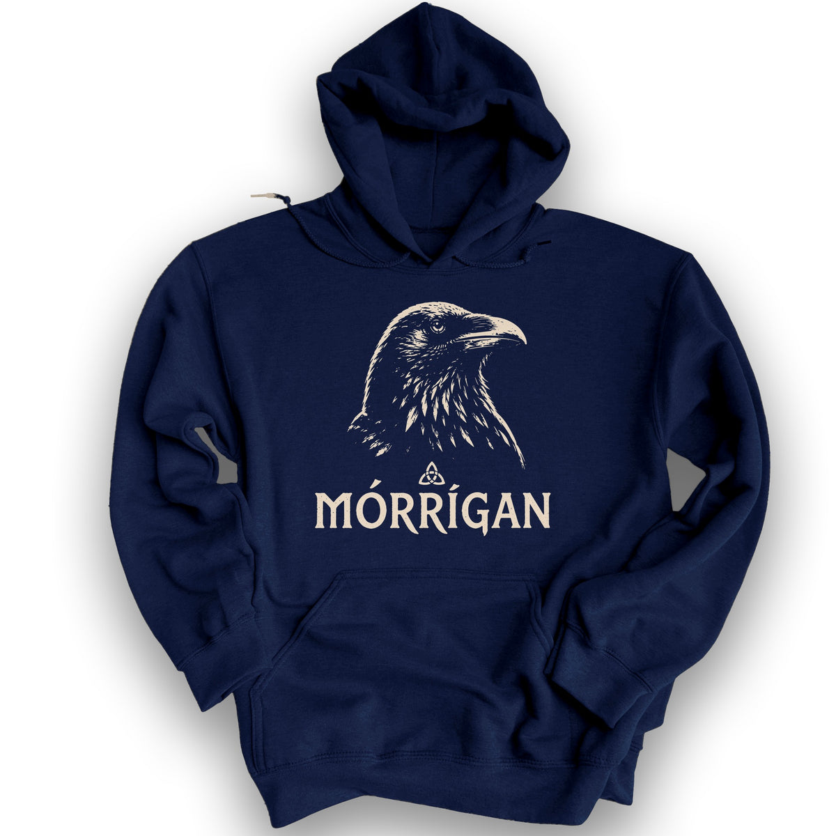 Mórrígan Crow Hoodie - Navy
