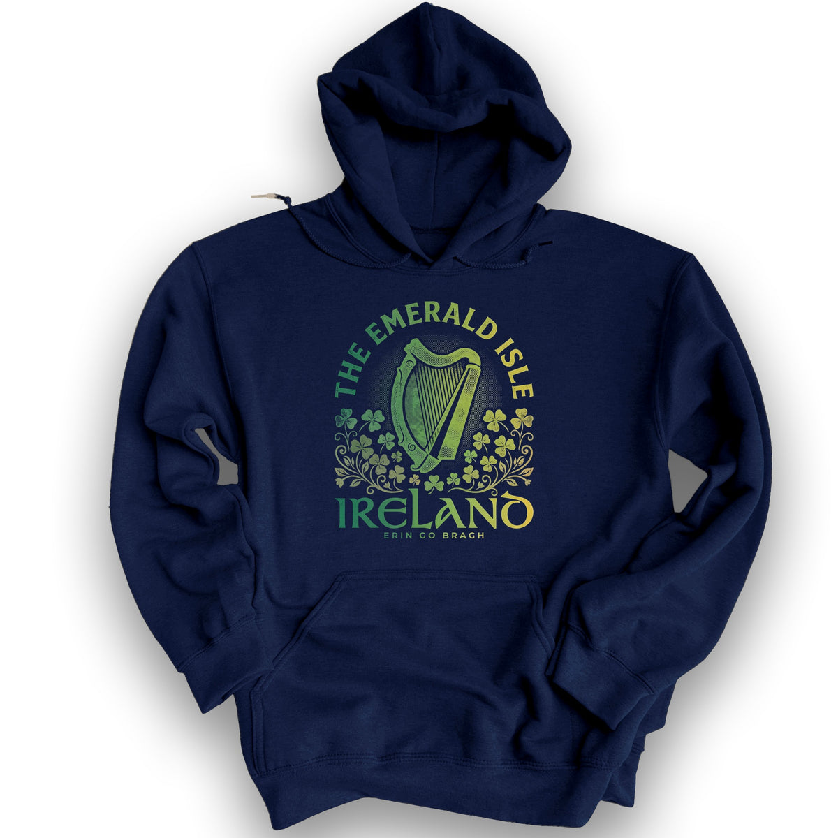 Ireland Erin Harp Hoodie - Navy