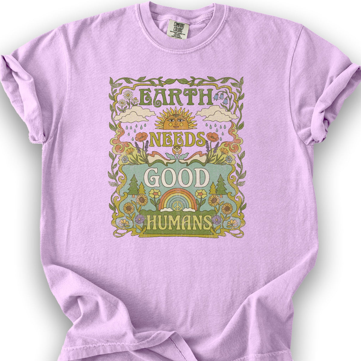 Good Humans T-Shirt - Orchid