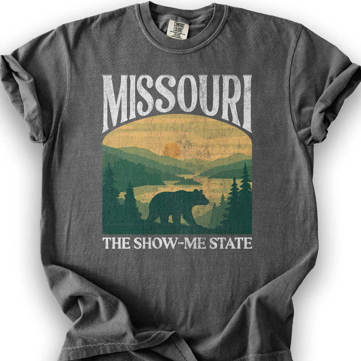 Missouri "Big and Bold" T-Shirt - Pepper