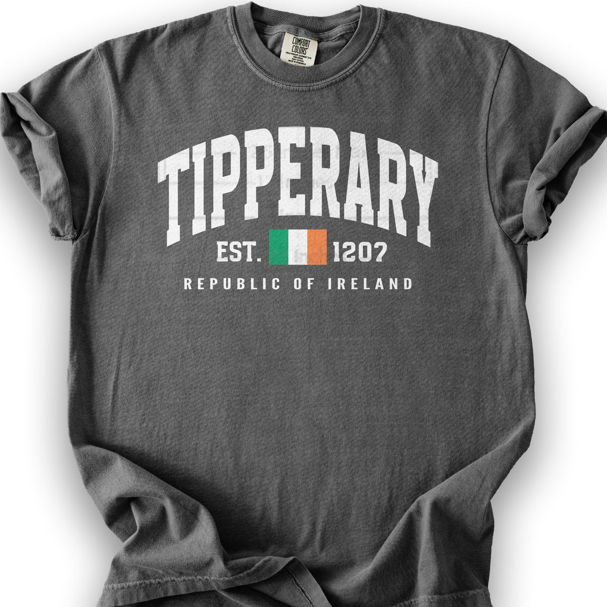 Tipperary Varsity T-Shirt - Pepper