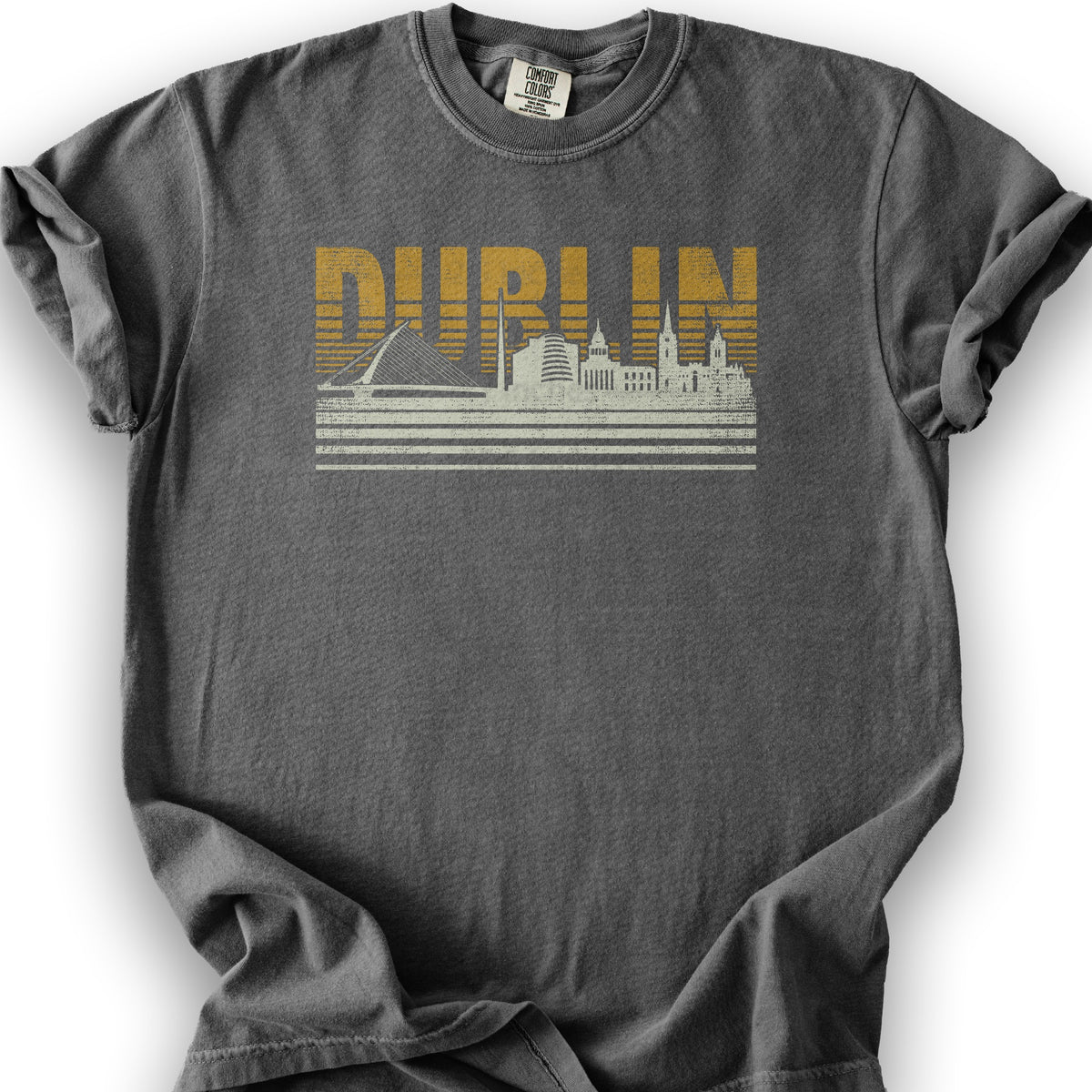 Dublin Stripes T-Shirt - Pepper