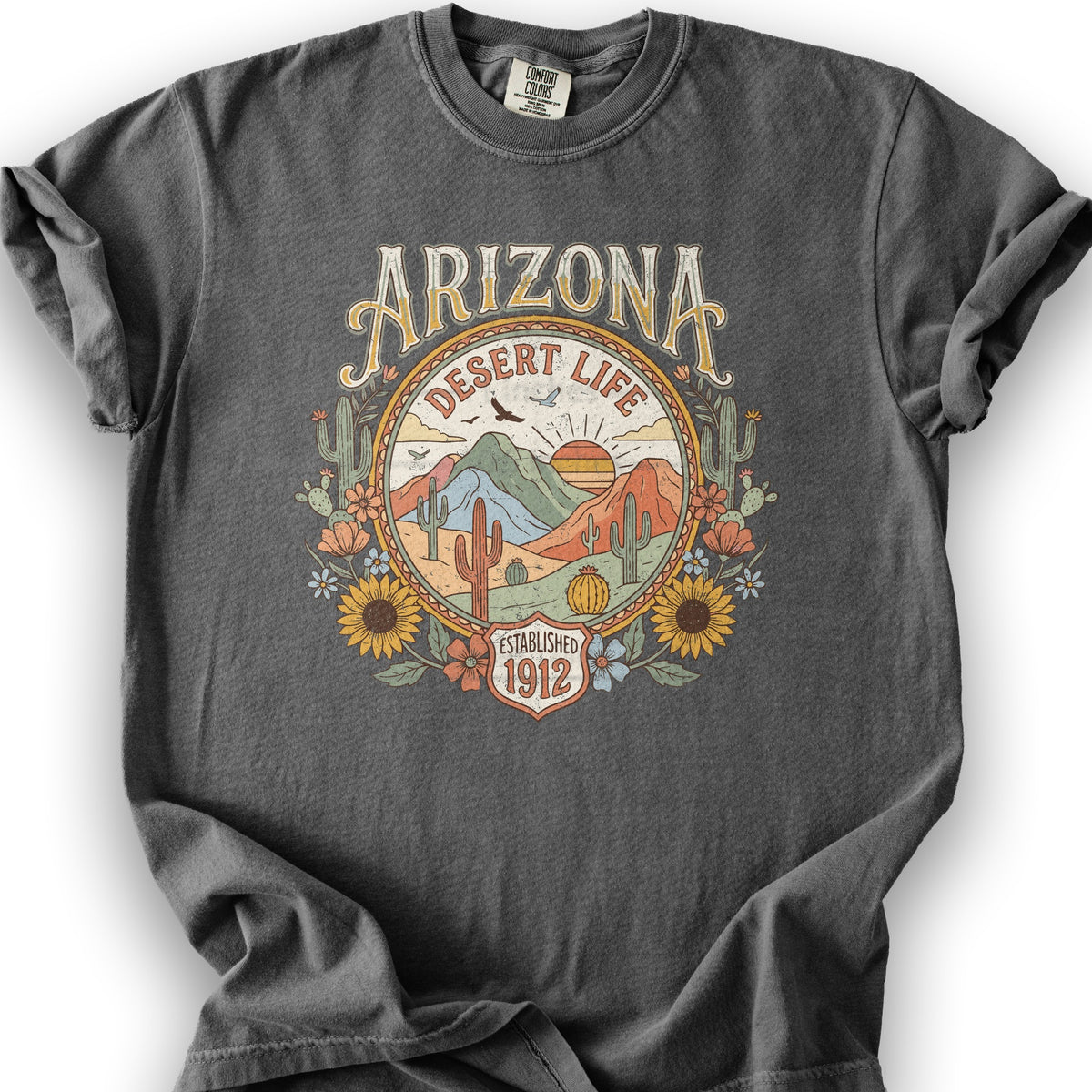 Arizona Desert Life T-Shirt - Pepper