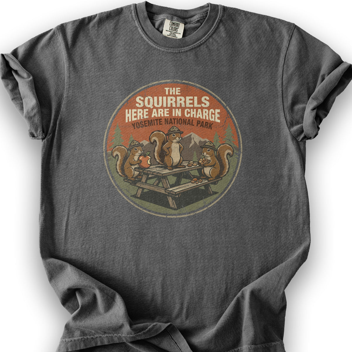 Yosemite Squirrels T-Shirt - Pepper