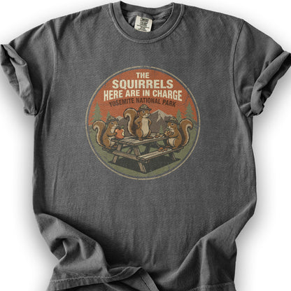 Yosemite Squirrels T-Shirt - Pepper