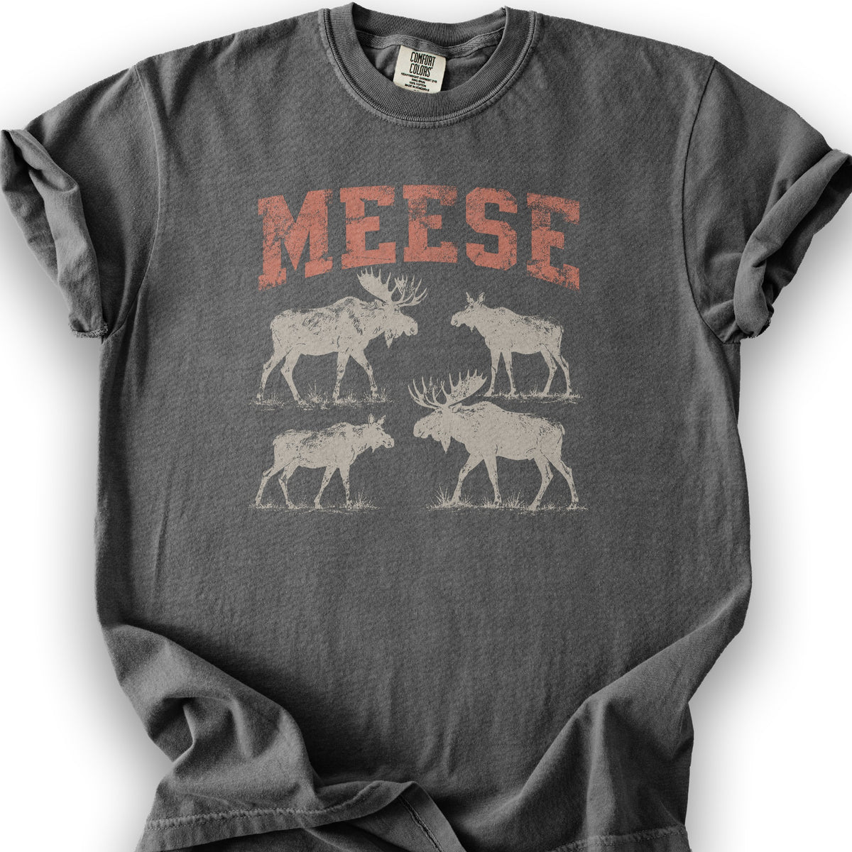 Meese Varsity T-Shirt - Pepper