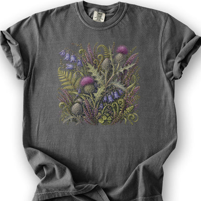 Wild Thistles T-Shirt - Pepper