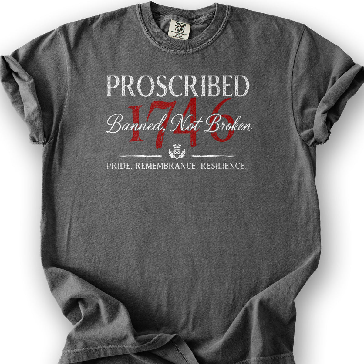 Banned Not Broken T-Shirt - Pepper