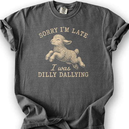 Dilly Dallying T-Shirt - Pepper