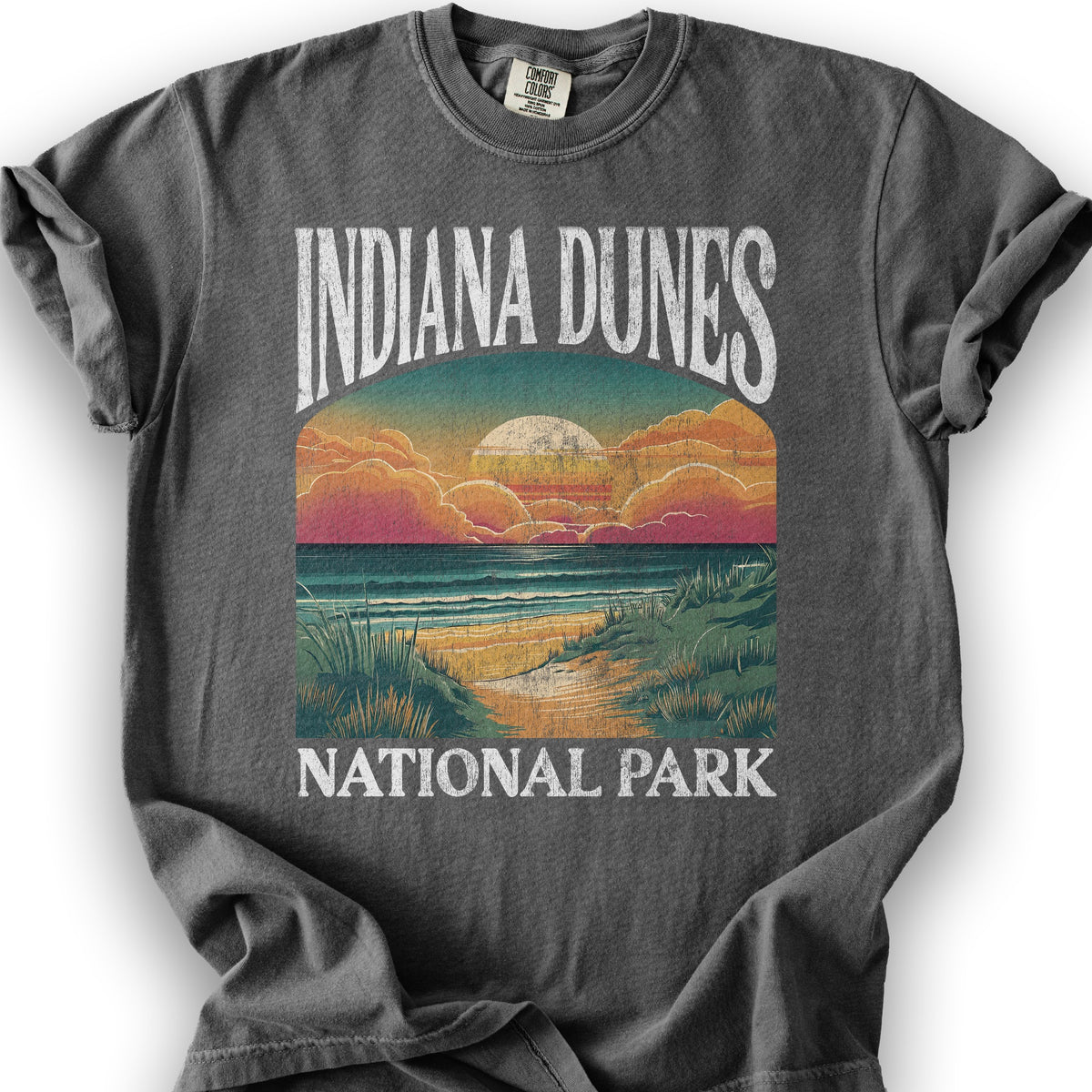Indiana Dunes National Park "Big and Bold" T-Shirt - Pepper