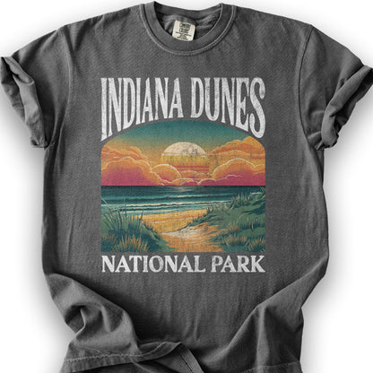 Indiana Dunes National Park "Big and Bold" T-Shirt - Pepper