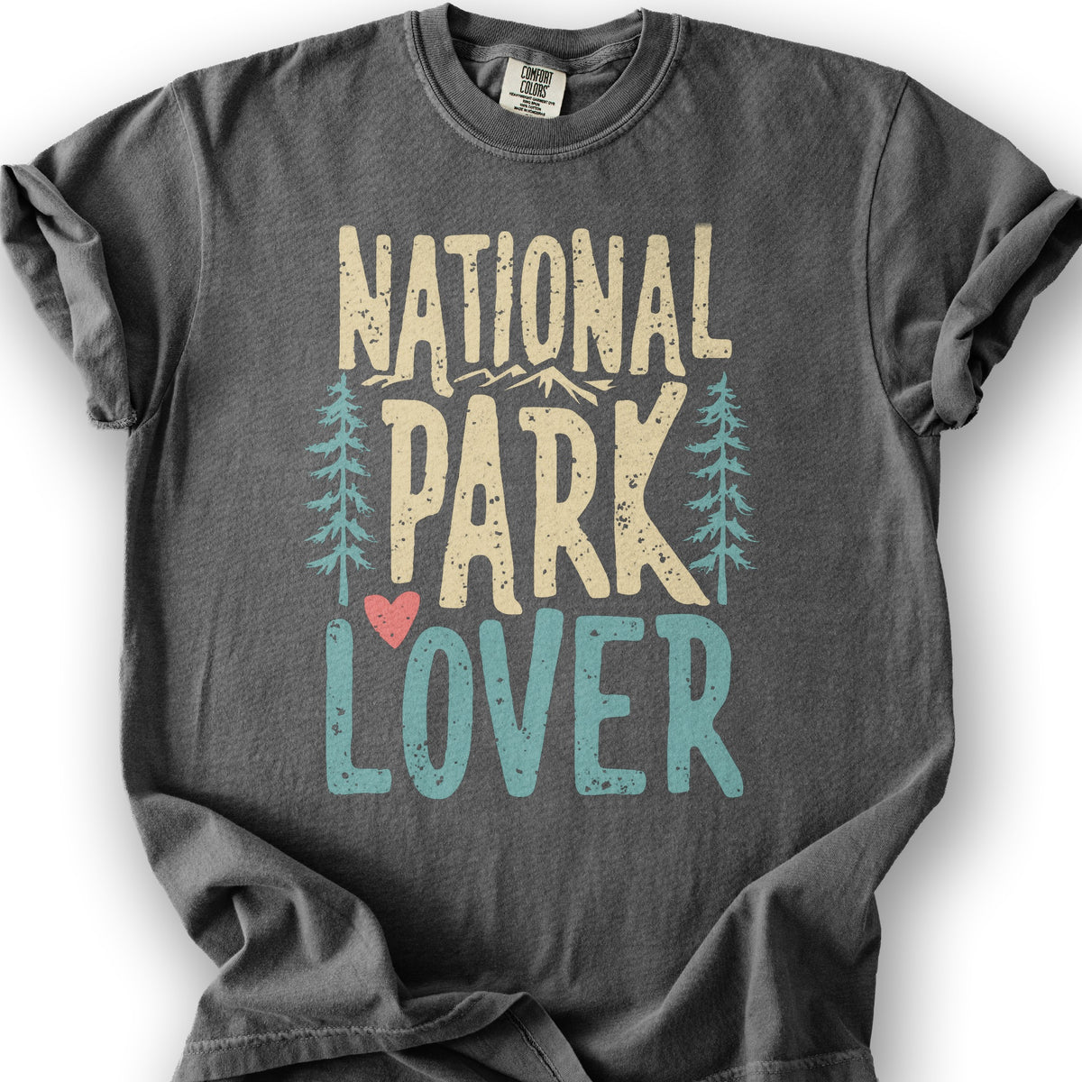 National Park Lover T-Shirt - Pepper