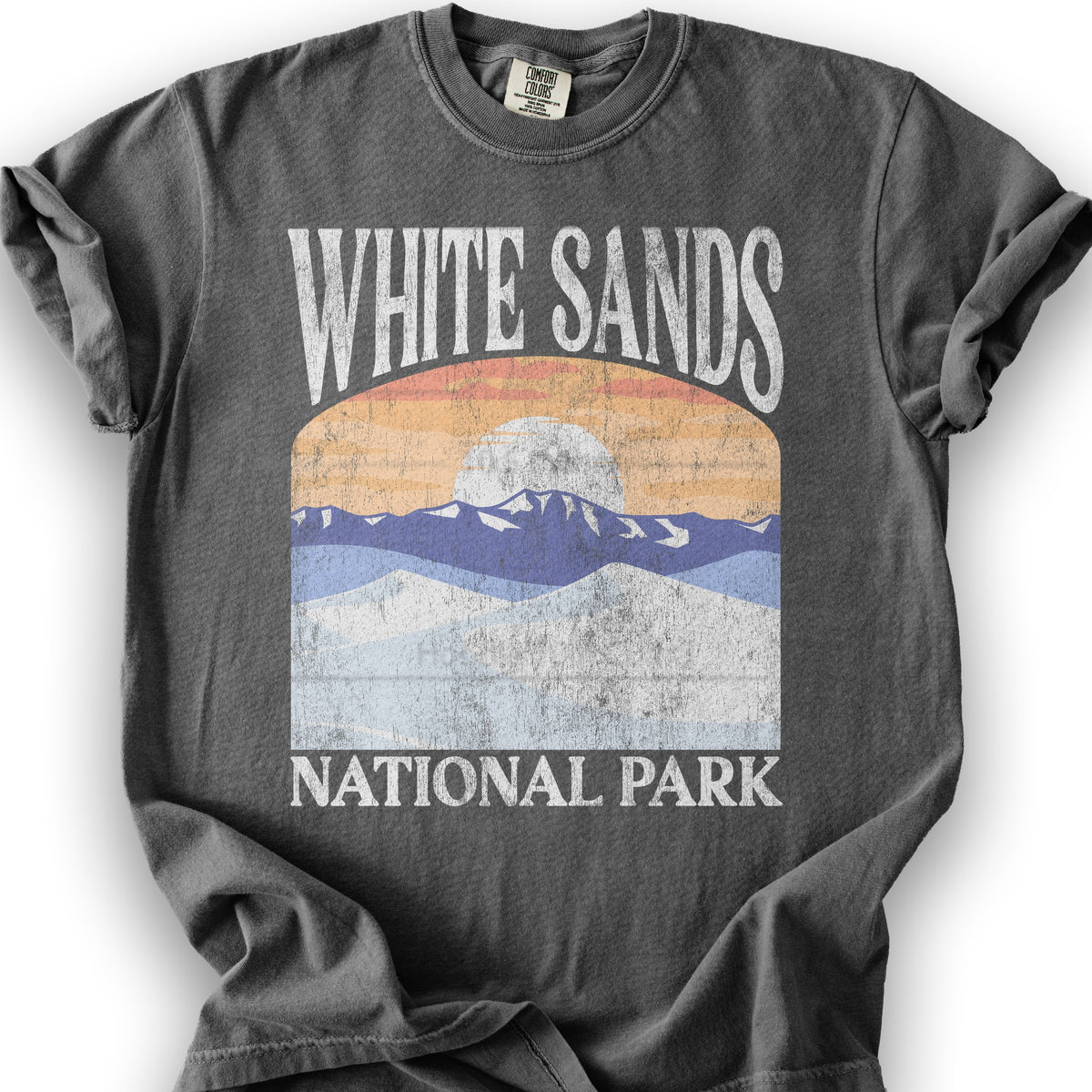 White Sands National Park "Big and Bold" T-Shirt - Pepper