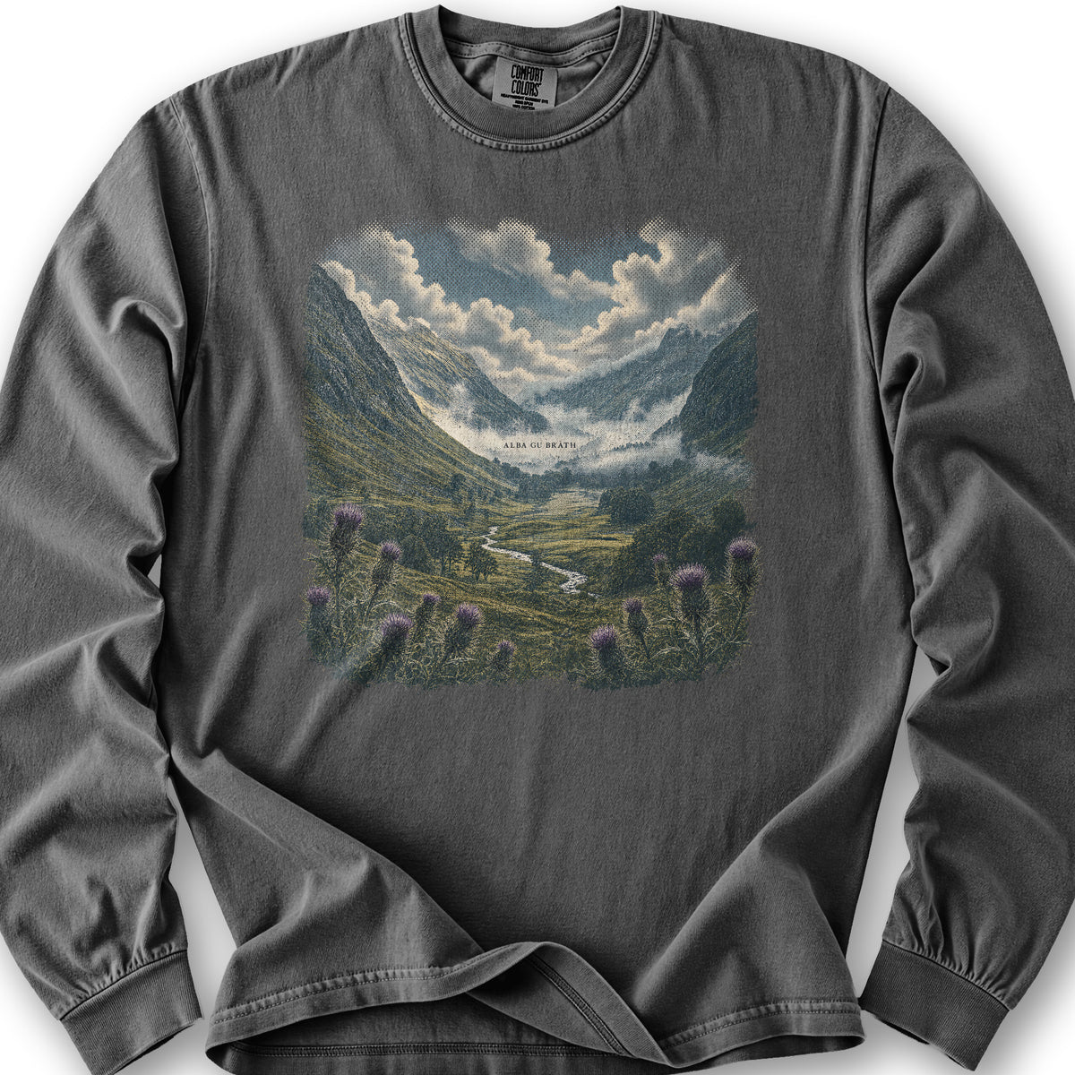 Alba Gu Bràth Glencoe Long Sleeve Shirt - Pepper